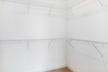 Closet View at The One at Spartanburg, Spartanburg, SC